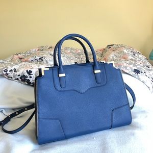 Rebecca Minkoff Amorous Satchel bright cobalt